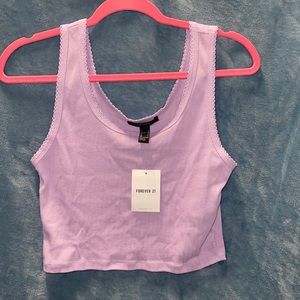 Brand new purple forever 22 top